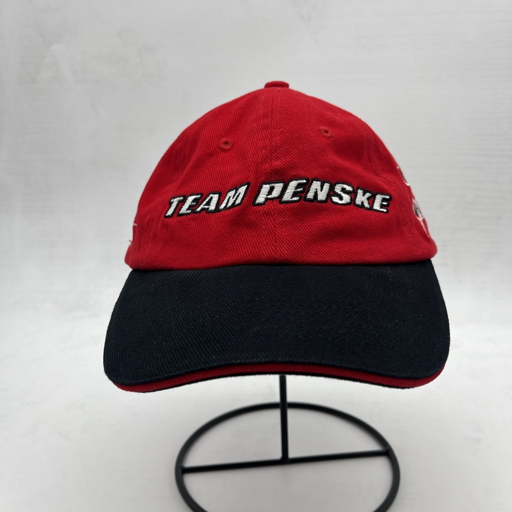 Team Penske NASCAR Baseball Cap #3 Castroneves #6 Hornish Jr Embroidered  Hat VG
